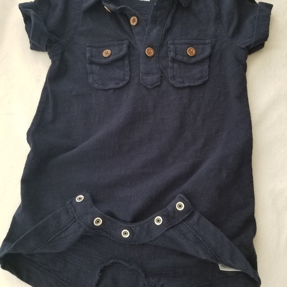 Old Navy Baby Romper Navy Blue - Picture 2 of 4
